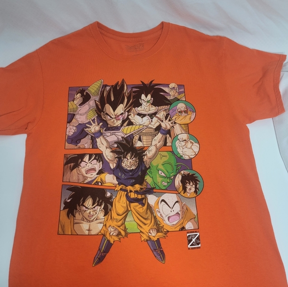 Dragon Ball Z The SaiyanvSagaT-shirt Adult Size Large - Picture 3 of 6